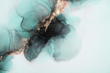 Original artwork photo of marble ink abstract art. High resolution photograph from exemplary original painting. Abstract painting was painted on HQ paper texture to create smooth marbling pattern.