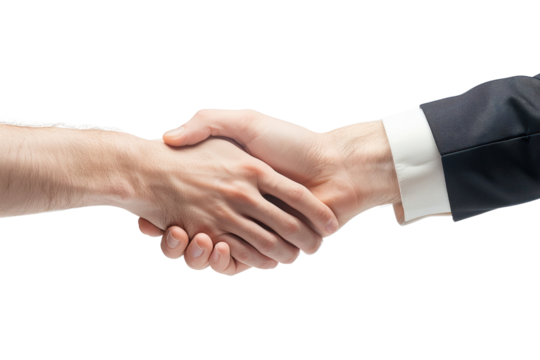 PNG Business handshake partnership agreement