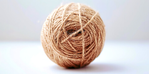 Close-up ball of yarn