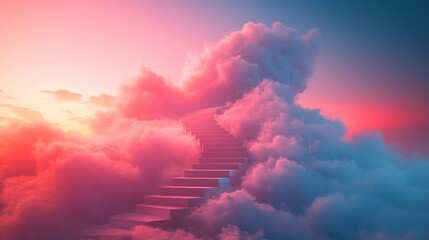 Stairway to Heaven: A Path Through the Clouds