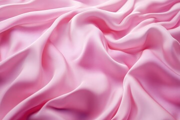 Fototapeta premium Pink Fabric Close-Up