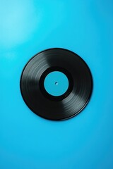 Obraz premium Black Vinyl Record