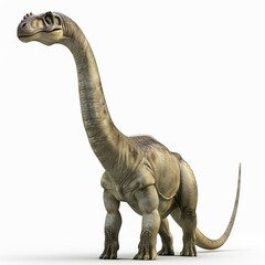 Obraz premium Argentinosaurus 3D fantasy animal cartoon isolated whitebackground