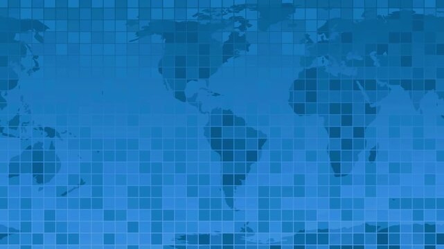 World Map animated loop (30 seconds)