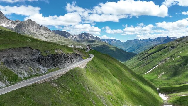 FURKAPASS ALPEN MOUNTAINS ROAD