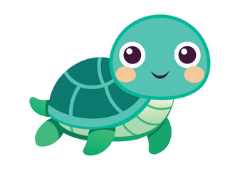 Adorable Turtle SVG Design for Cricut & Silhouette | Vector Clipart & Graphic Elements for T-Shirt Design