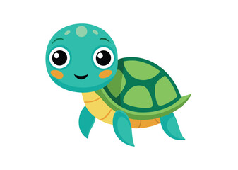 Adorable Turtle SVG Design for Cricut & Silhouette | Vector Clipart & Graphic Elements for T-Shirt Design