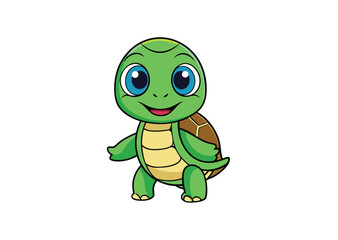 Adorable Turtle SVG Design for Cricut & Silhouette | Vector Clipart & Graphic Elements for T-Shirt Design