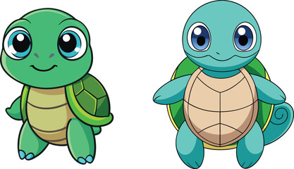 Adorable Turtle SVG Design for Cricut & Silhouette | Vector Clipart & Graphic Elements for T-Shirt Design