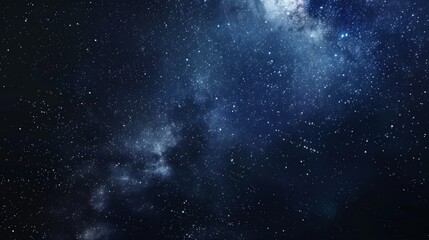 Fototapeta premium Clear Night Sky with Countless Stars