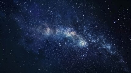 Obraz premium Infinite Stars Illuminate the Night Sky