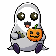 halloween pumpkin character