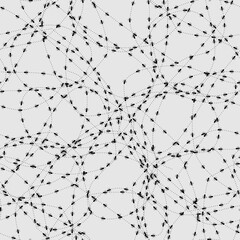 Ants pattern seamless. Ant background. Anthill texture. Ornament of kids fabric.