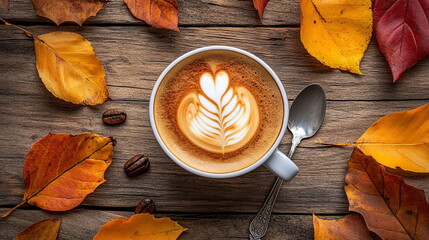 Autumn coffee 