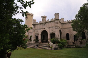 Fototapeta premium castle chenché de las torres, yucatan, mexico