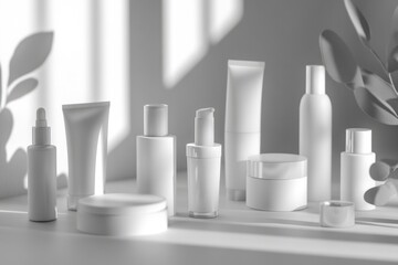 Cosmetics Products on Table