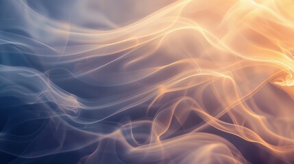 Fototapeta premium Abstract Smoke Art: A Study in Ethereal Beauty