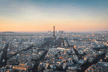 Fototapeta premium view from eiffel tower