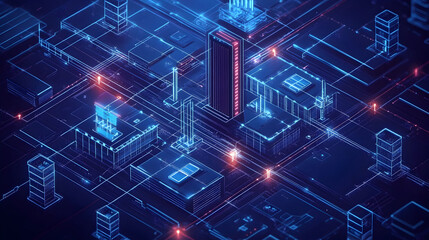 The illustration of energy trading on blockchain highlights decentralized platforms where individuals can engage in energy transactions