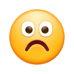 Fototapeta premium Frowning Face