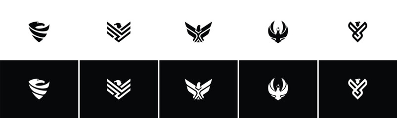 Luxury Premium Aagle Logo Design Concept