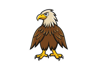  eagles   Silhouette vector   illustration 