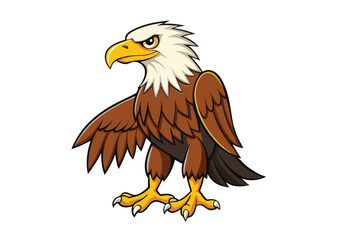  eagles   Silhouette vector   illustration 