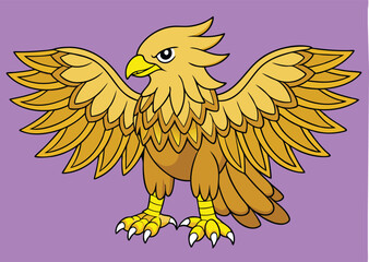  eagles   Silhouette vector   illustration 