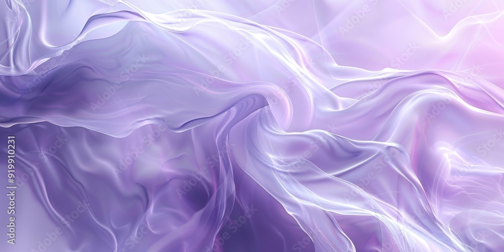 Poster a mesmerizingly smooth and elegant purple fabric texture that is perfect for various artistic and de