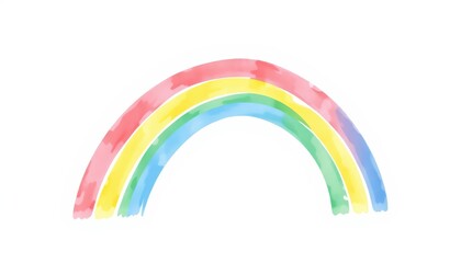 Watercolor Rainbow.