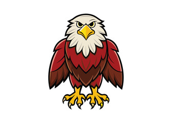  eagles   Silhouette vector   illustration 