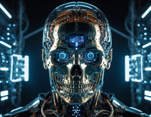 Transparent Terror: A Cybernetic Creature's Inner Mechanics Revealed