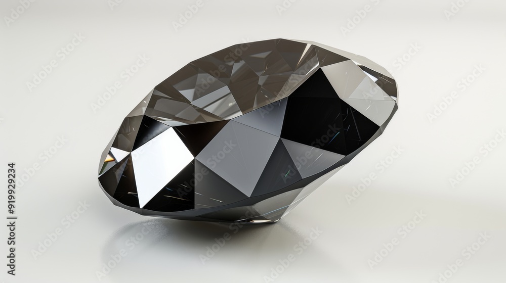 Poster render a shape that seems to be made up of nested diamonds, with each facet fitting neatly against t