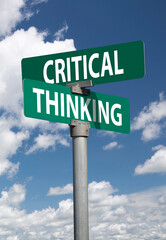 critical thinking sign