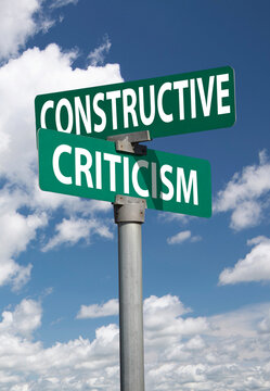 constructive criticism sign
