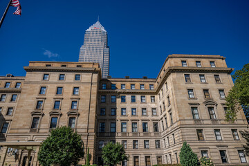 Naklejka premium cleveland, ohio