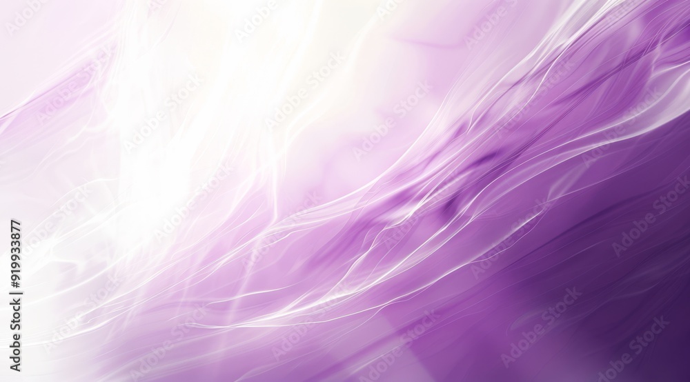 Poster this is a beautiful and colorful abstract background that features soft purple waves along with ligh