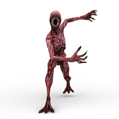 エイリアン　3DCGレンダリング