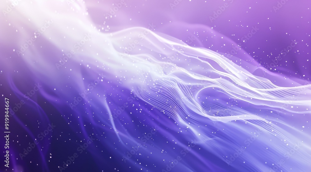 Poster an enchanting and captivating abstract background that features mesmerizing purple hues and ethereal