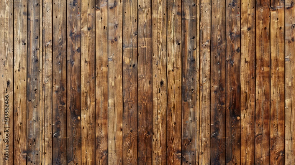 Poster a close-up shot of a wooden wall with a fire hydrant attached, suitable for use in urban or rustic t