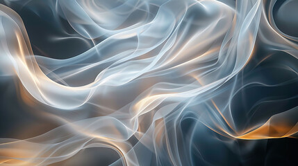 Obraz premium Flowing Lines Abstract Background