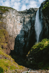 Vettisfossen Waterfall Norway