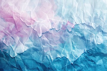 Obraz premium A close-up shot of a blue and pink background, great for use in graphic design, social media, or as a wallpaper