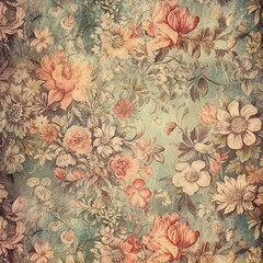 Vintage old paper, vintage digital paper