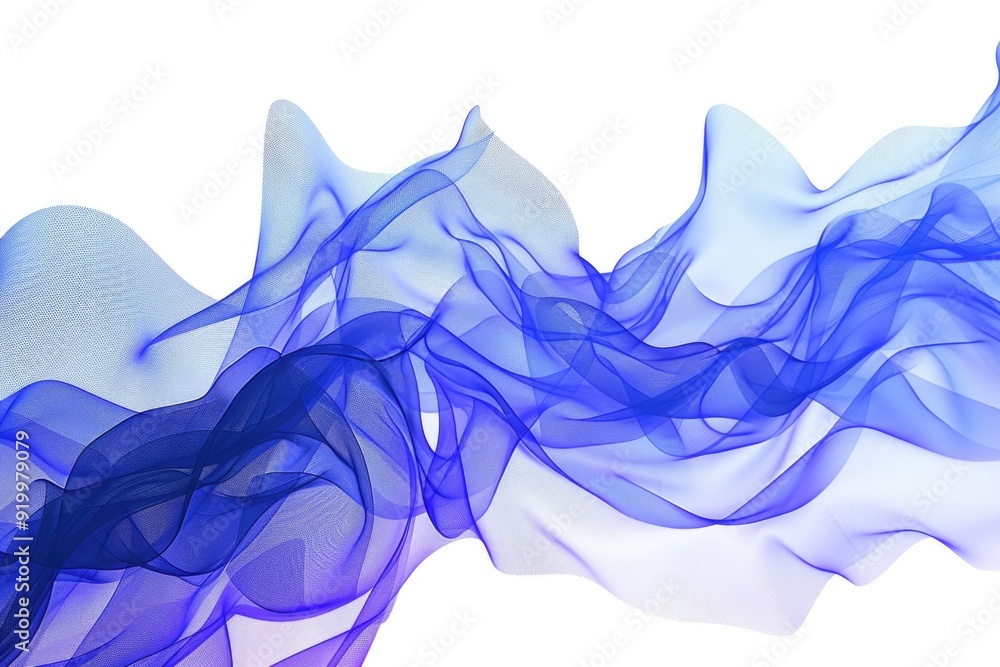 Poster a close-up view of a blue and white background, perfect for use in graphic design or as a texture