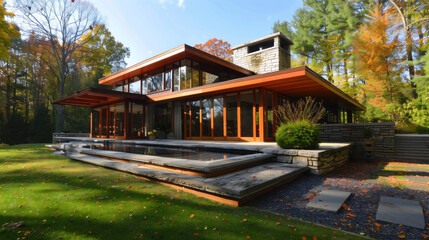 Obraz premium house exterior