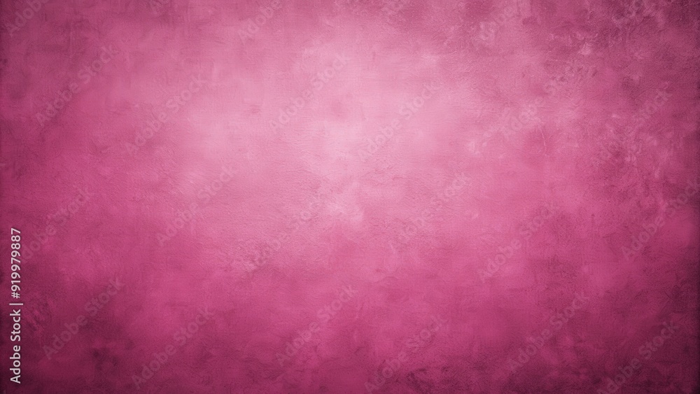 Aufkleber Abstract gradient pink color on dark grainy texture background with soft noise effect, giving a nostalgic, vintage, retro vibe