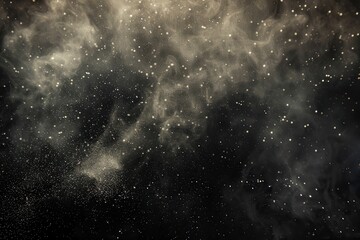 Obraz premium Dust Background, Explode Dust Overlay