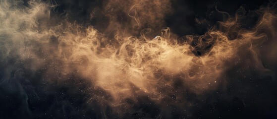 Obraz premium Dust Background, Explode Dust Overlay
