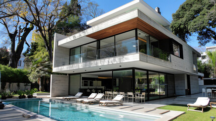 Fototapeta premium house exterior